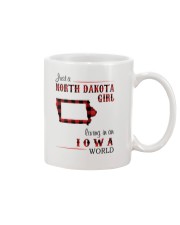 NORTH DAKOTA GIRL LIVING IN IOWA WORLD Mug thumbnail