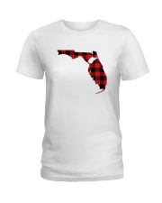 WEST VIRGINIA IN FLORIDA WORLD Ladies T-Shirt thumbnail