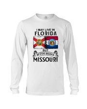 LIVE IN FLORIDA BEGAN IN MISSOURI Long Sleeve Tee tile