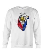 Philippines Map Heart Crewneck Sweatshirt tile