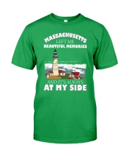 Massachusetts Left Me Beautiful Memories Classic T-Shirt tile