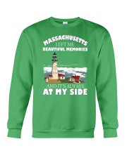 Massachusetts Left Me Beautiful Memories Crewneck Sweatshirt tile