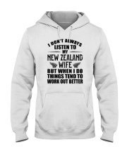 LISTEN TO MY NEW ZEALAND WIFE Hooded Sweatshirt thumbnail