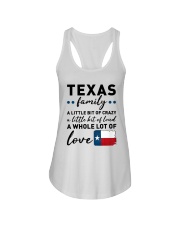 Texas Family A Little bit Of Crazy Ladies Flowy Tank tile