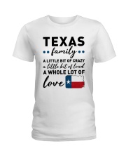Texas Family A Little bit Of Crazy Ladies T-Shirt tile