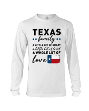 Texas Family A Little bit Of Crazy Long Sleeve Tee tile