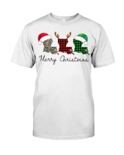 Louisiana Merry Christmas Classic T-Shirt tile