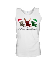 Louisiana Merry Christmas Unisex Tank tile