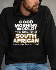 South African Sunshine Has Arrived Hooded Sweatshirt apparel-hooded-sweatshirt-lifestyle-front-159