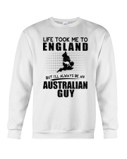 AUSTRALIAN GUY LIFE TOOK TO ENGLAND Crewneck Sweatshirt thumbnail