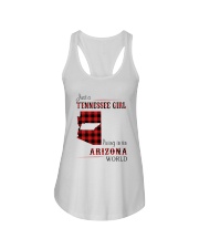 TENNESSEE GIRL LIVING IN ARIZONA WORLD Ladies Flowy Tank thumbnail