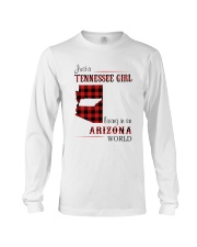 TENNESSEE GIRL LIVING IN ARIZONA WORLD Long Sleeve Tee thumbnail