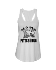 Let's Go To Pittsburgh Ladies Flowy Tank tile