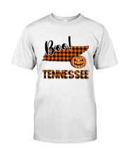 Tennessee Map Boo Classic T-Shirt front