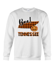 Tennessee Map Boo Crewneck Sweatshirt tile