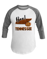 Tennessee Map Boo Baseball Tee tile