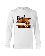 Tennessee Map Boo Long Sleeve Tee tile