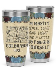 Colorado Peace Love And Light 30oz Tumbler tile