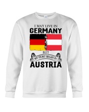 LIVE IN GERMANY BEGAN IN AUSTRIA ROOT WOMEN Crewneck Sweatshirt thumbnail