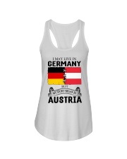 LIVE IN GERMANY BEGAN IN AUSTRIA ROOT WOMEN Ladies Flowy Tank thumbnail