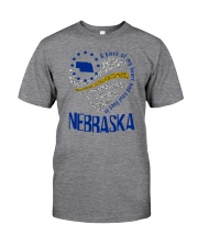 A PIECE OF MY HEART AND SOUL LIVES IN NEBRASKA Classic T-Shirt tile