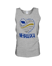 A PIECE OF MY HEART AND SOUL LIVES IN NEBRASKA Unisex Tank tile