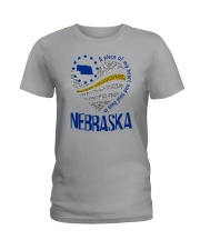 A PIECE OF MY HEART AND SOUL LIVES IN NEBRASKA Ladies T-Shirt tile