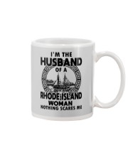 I'M THE HUSBAND OF A RHODE ISLAND WOMAN Mug thumbnail