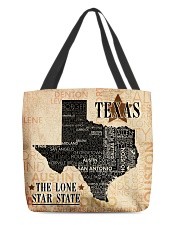 Texas The Lone Star State All-over Tote front