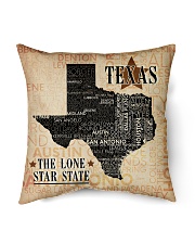 Texas The Lone Star State Indoor Pillow tile