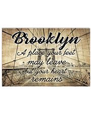 BROOKLYN YOUR HEART REMAINS 24x16 Poster front