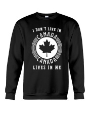 CANADA LIVES IN ME Crewneck Sweatshirt thumbnail