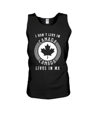 CANADA LIVES IN ME Unisex Tank thumbnail