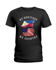 Philippines My Heritage Ladies T-Shirt tile