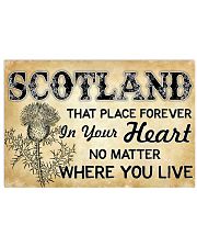 SCOTLAND THAT PLACE FOREVER IN YOUR HEART 17x11 Poster front