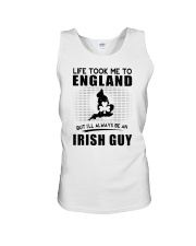 IRISH GUY LIFE TOOK TO ENGLAND Unisex Tank thumbnail
