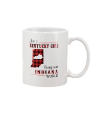 KENTUCKY GIRL LIVING IN INDIANA WORLD Mug thumbnail