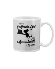 JUST A CALIFORNIA GIRL IN A MASSACHUSETTS WORLD Mug thumbnail