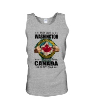 LIVE IN WASHINGTON CANADA IN MY DNA Unisex Tank thumbnail