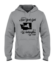 JUST A NEW YORK GIRL IN A WASHINGTON WORLD Hooded Sweatshirt thumbnail