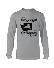 JUST A NEW YORK GIRL IN A WASHINGTON WORLD Long Sleeve Tee thumbnail