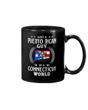 PUERTO RICAN GUY IN CONNECTICUT WORLD BLACK Mug thumbnail