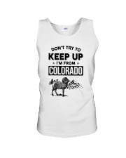Don't Try To Keep Up I'm From Colorado Unisex Tank tile