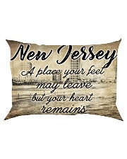NEW JERSEY A PLACE YOUR HEART REMAINS Rectangular Pillowcase thumbnail