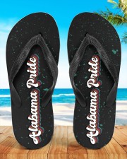 Alabama Pride Men's Flip Flops aos-men-flip-flops-lifestyle-front-01