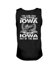 YOU CAN'T TAKE IOWA OUT OF MAN Unisex Tank thumbnail