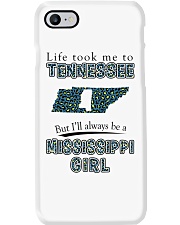 MISSISSIPPI GIRL LIFE TOOK TO TENNESSEE Phone Case tile