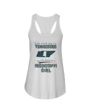MISSISSIPPI GIRL LIFE TOOK TO TENNESSEE Ladies Flowy Tank tile