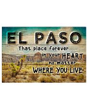 EL PASO THAT PLACE FOREVER IN YOUR HEART 17x11 Poster front