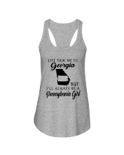 LIFE TOOK ME TO GEORGIA BE A PENNSYLVANIA GIRL Ladies Flowy Tank thumbnail